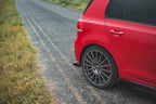 Maxton Design - Street PRO Rear Side Splitters + Flaps VW Golf GTI Mk6
