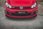 Maxton Design - STREET PRO FRONT SPLITTER V3 VW GOLF GTI MK6 (2008-2012)