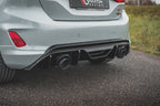 Maxton Design - REAR DIFFUSER + MILLTEK GPF/OPF BACK EXHAUST SYSTEM - FORD FIESTA MK8/8.5 ST (2018-2024)