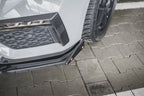 Maxton Design - FRONT SPLITTER V.2 + FLAPS SKODA OCTAVIA RS MK4
