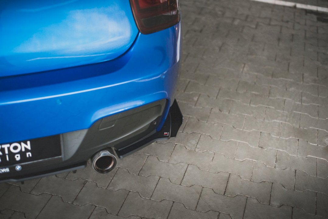 Maxton Design - STREET PRO DURABILITY REAR SIDE SPLITTERS (+FLAPS) BMW M135I F20 (2011-2015)