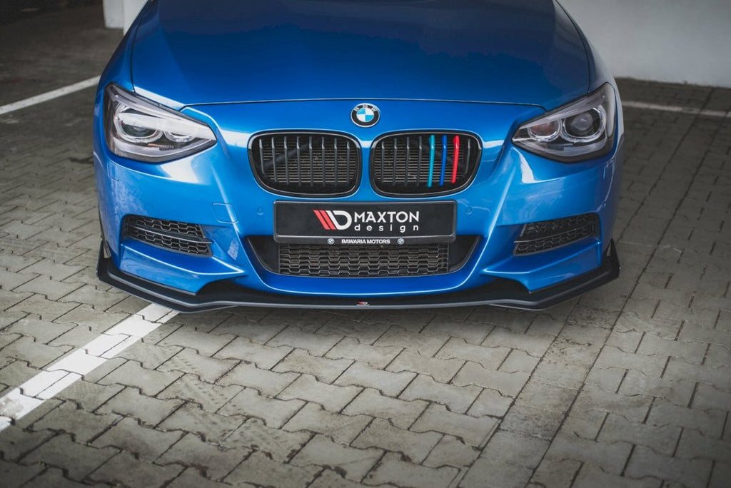 Maxton Design - STREET PRO DURABILITY FRONT SPLITTER (+FLAPS) BMW M135I F20 (2011-2015)