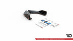 Maxton Design - REAR SIDE SPLITTERS V.2 + FLAPS VOLKSWAGEN GOLF GTI / GTE MK8