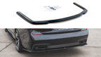 Maxton Design - CENTRAL REAR SPLITTER BMW 7 M-PACK G11 (2015-2018)