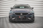Maxton Design - FRONT SPLITTER V4 SEAT LEON FR MK4 (2020-)