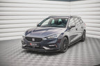 Maxton Design - FRONT SPLITTER V2 SEAT LEON FR MK4 (2020-)