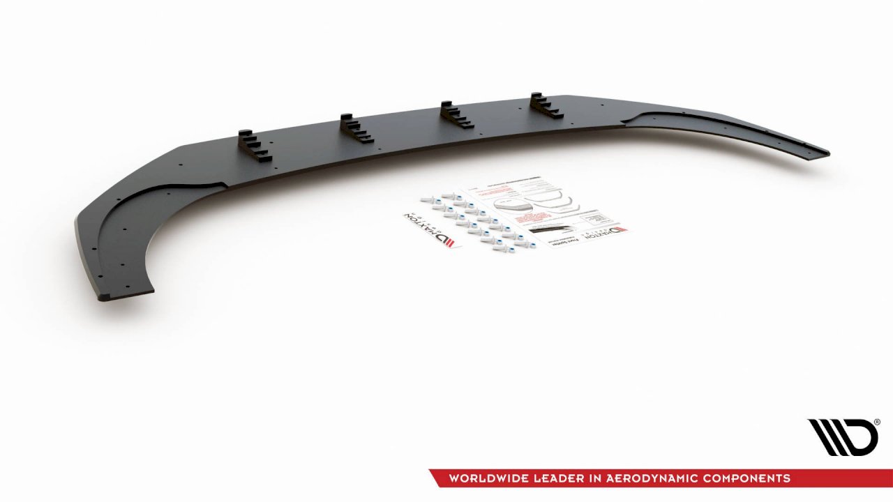 Maxton Design - STREET PRO FRONT SPLITTER VW GOLF 8 GTI CLUBSPORT (2020-)