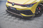 Maxton Design - FRONT SPLITTER V.1 + FLAPS VW GOLF 8 GTI CLUBSPORT