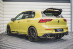 Maxton Design - STREET PRO REAR SIDE SPLITTERS (+FLAPS) VW GOLF 8 GTI CLUBSPORT (2020-)