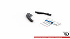 Maxton Design - REAR SIDE SPLITTERS V.1 + FLAPS VW GOLF 8 GTI CLUBSPORT
