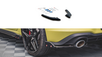 Maxton Design - REAR SIDE SPLITTERS V.1 + FLAPS VW GOLF 8 GTI CLUBSPORT