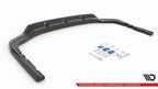 Maxton Design - CENTRAL REAR SPLITTER (VERTICAL BARS) BMW X7 M G07 (2018-2022)