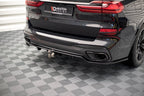 Maxton Design - CENTRAL REAR SPLITTER (VERTICAL BARS) BMW X7 M G07 (2018-2022)