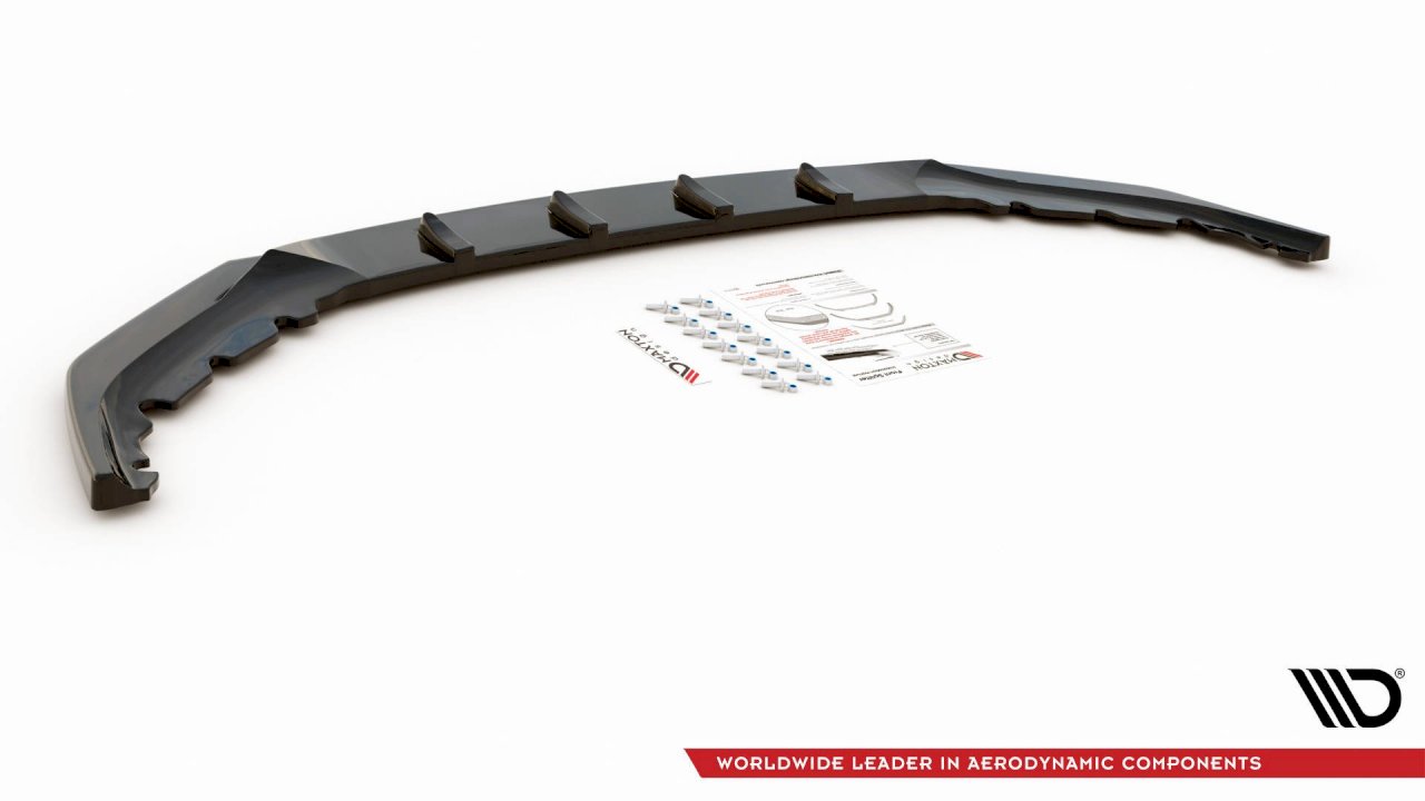 Maxton Design - Front Splitter V.2 BMW 5 M-Pack / M550i / M550d Sedan / Touring G30 / G31 Facelift