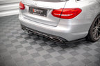 Maxton Design - Rear Splitter (Vertical Bars) Mercedes C W205 Estate