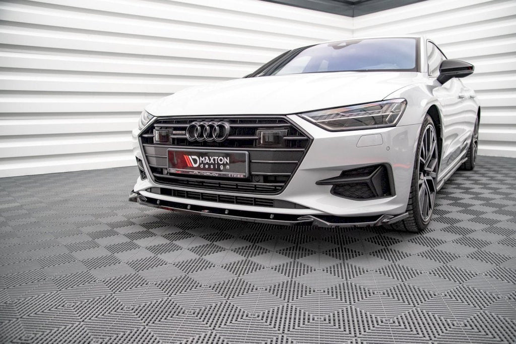 Maxton Design - FRONT SPLITTER V2 AUDI A7 C8 (2018-)