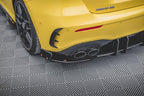 Maxton Design - REAR SIDE SPLITTERS V.2 + FLAPS MERCEDES AMG A 45 S AERO PACK W177