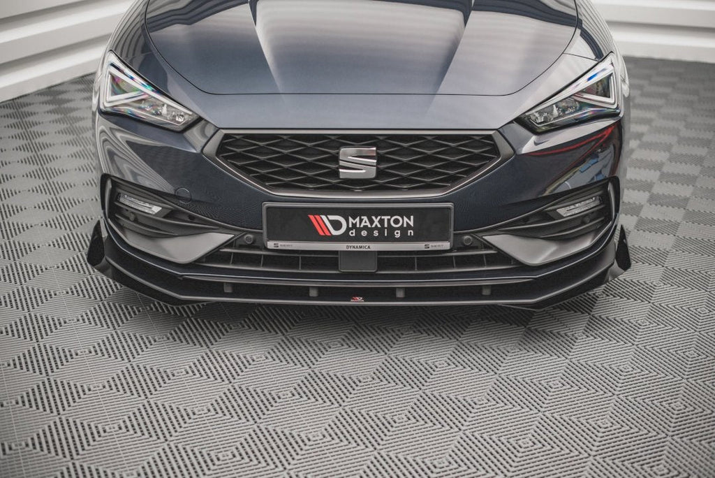 Maxton Design - STREET PRO FRONT SPLITTER (+FLAPS) SEAT LEON FR MK4 (2020-)