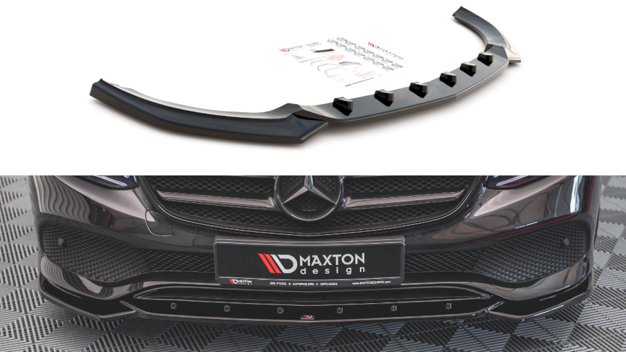 Maxton Design - FRONT SPLITTER MERCEDES E W213 (2016-2021)