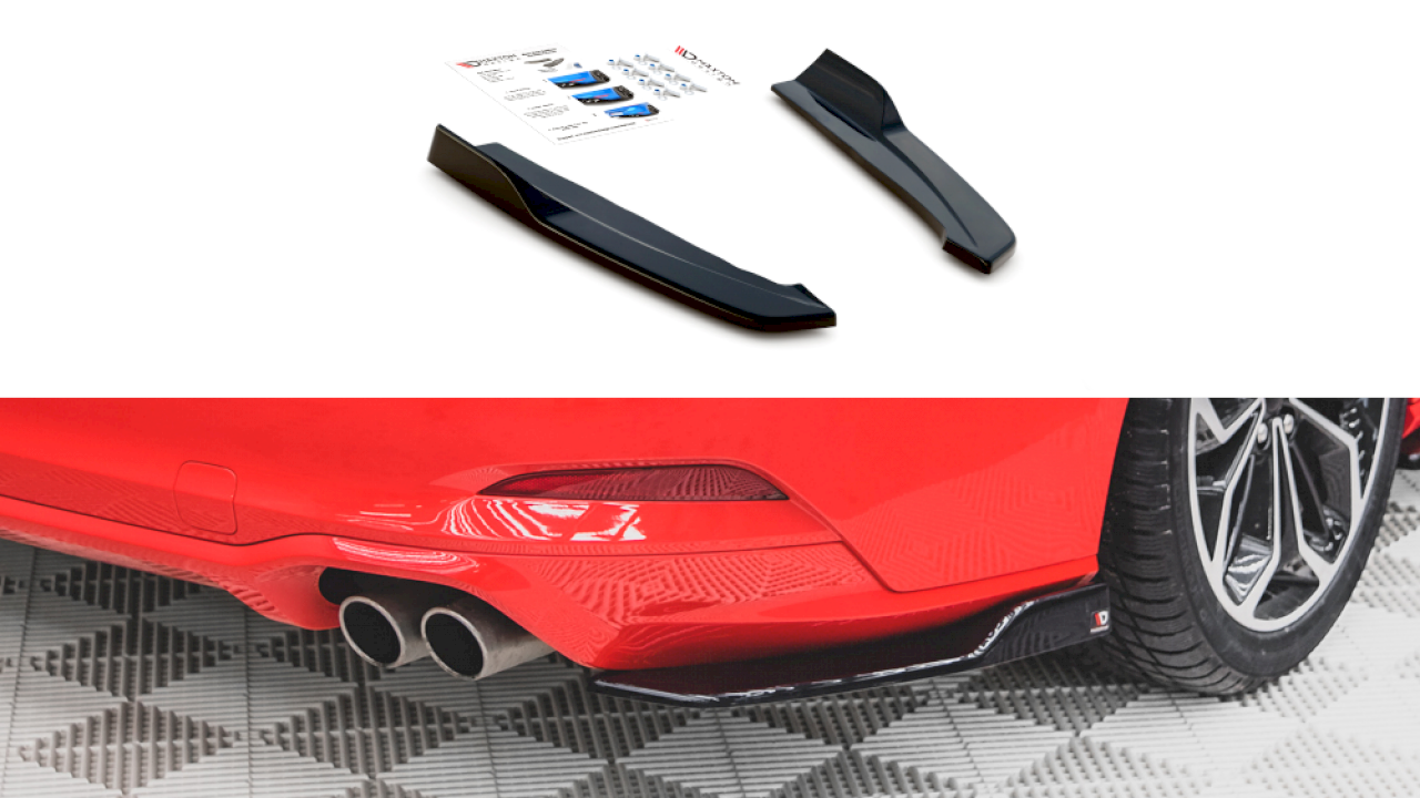 Maxton Design - REAR SIDE SPLITTERS V2 FORD FOCUS ST-LINE ESTATE MK4 (2018-)