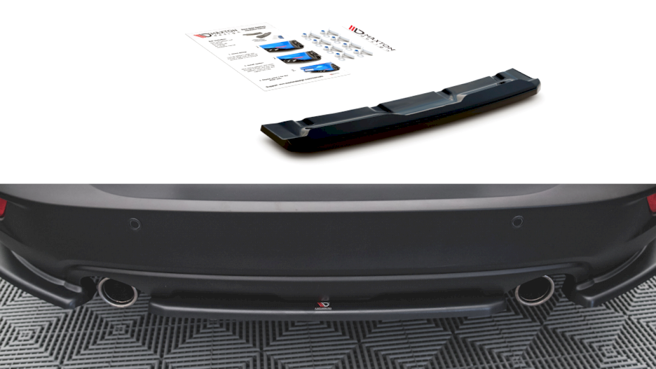 Maxton Design - CENTRAL REAR SPLITTER MAZDA CX-3 (2015-)