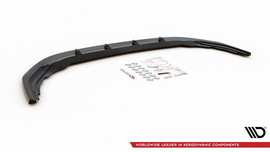 Maxton Design - FRONT SPLITTER V.1 VW GOLF R MK8 (2020-)