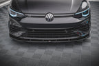 Maxton Design - FRONT SPLITTER V.1 VW GOLF R MK8 (2020-)