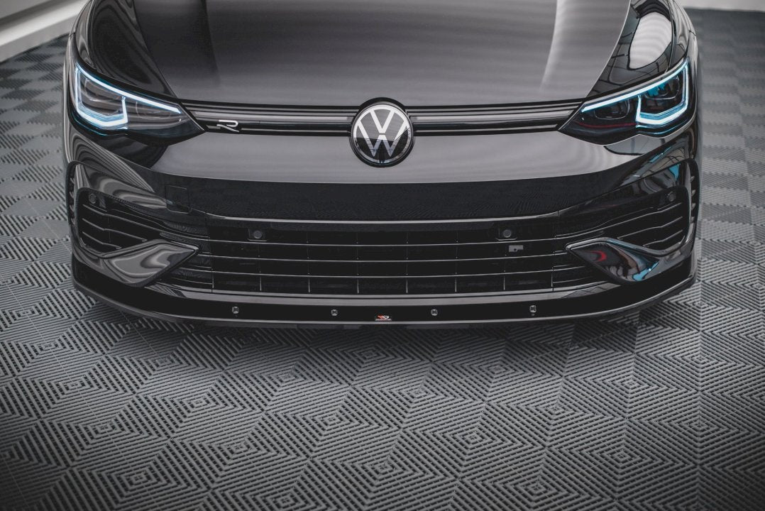 Maxton Design - FRONT SPLITTER V.1 VW GOLF R MK8 (2020-)