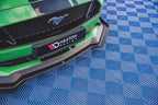 Maxton Design - STREET PRO FRONT SPLITTER V.1 (+FLAPS) FORD MUSTANG GT MK6 FACELIFT (2017-)