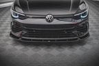 Maxton Design - FRONT SPLITTER V.2 VW GOLF R MK8 (2020-)