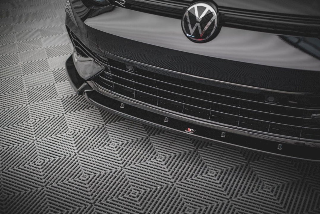 Maxton Design - FRONT SPLITTER V.2 VW GOLF R MK8 (2020-)
