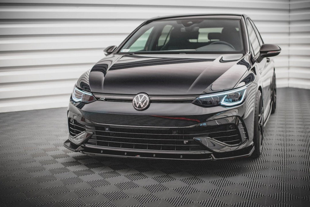 Maxton Design - FRONT SPLITTER V.2 VW GOLF R MK8 (2020-)