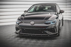 Maxton Design - FRONT SPLITTER V.2 VW GOLF R MK8 (2020-)