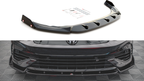 Maxton Design - FRONT SPLITTER V.2 + FLAPS VW GOLF R MK8