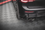 Maxton Design - REAR SIDE SPLITTERS V.2 VW GOLF R MK8 (2020-)