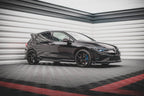 Maxton Design - REAR SIDE SPLITTERS V.2 + FLAPS VW GOLF R MK8