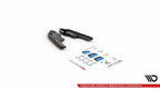 Maxton Design - REAR SIDE SPLITTERS V.4 VW GOLF R MK8