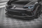 Maxton Design - FRONT SPLITTER V.3 VW GOLF R MK8 (2020-2024)