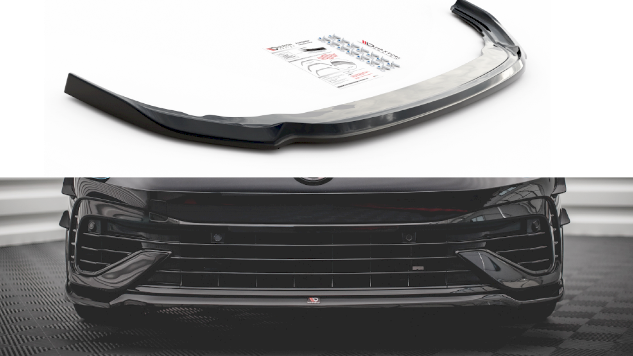 Maxton Design - FRONT SPLITTER V.6 VW GOLF R MK8 (2020-)