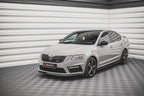 Maxton Design - FRONT SPLITTER V.1 SKODA OCTAVIA RS MK3 FACELIFT (2016-2019)