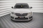 Maxton Design - FRONT SPLITTER V.1 SKODA OCTAVIA RS MK3 FACELIFT (2016-2019)