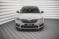 Maxton Design - FRONT SPLITTER V.2 SKODA OCTAVIA RS MK3 FACELIFT (2016-2019)