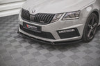 Maxton Design - FRONT SPLITTER V.2 SKODA OCTAVIA RS MK3 FACELIFT (2016-2019)