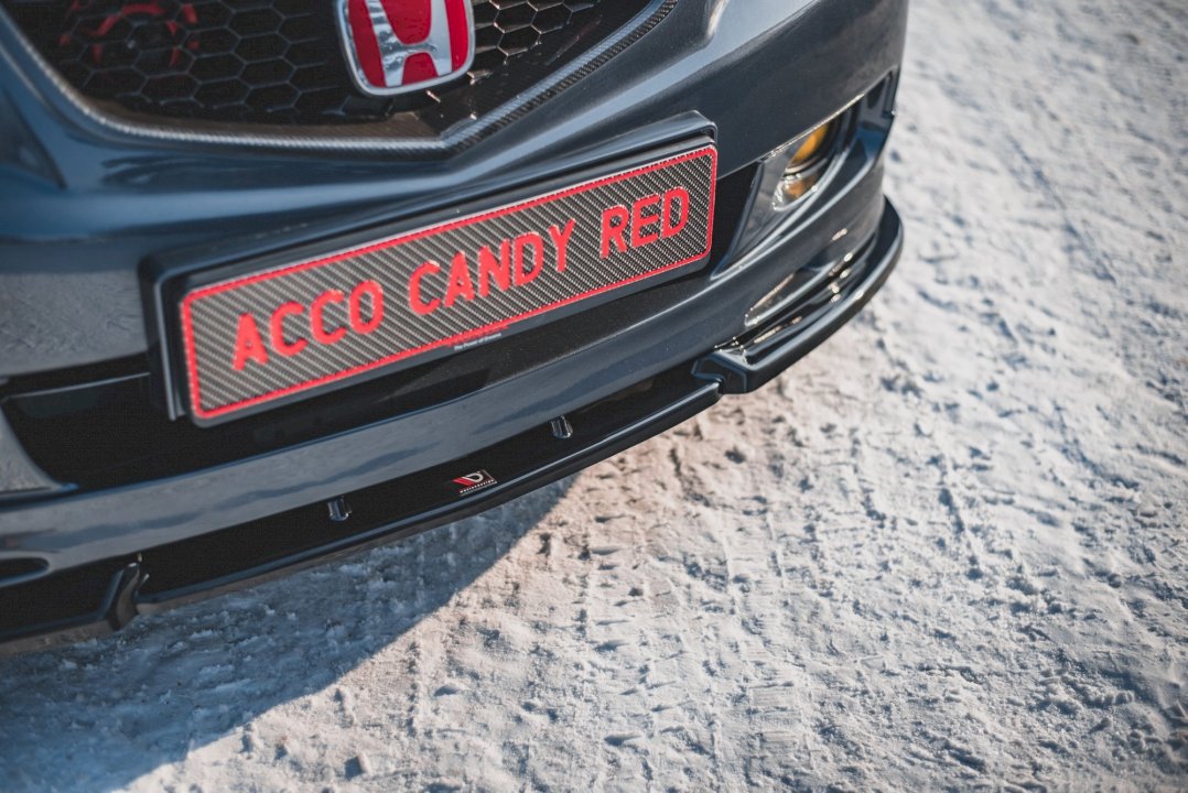 Maxton Design - FRONT SPLITTER V.2 HONDA ACCORD MK7 TYPE-S (2002-2007)