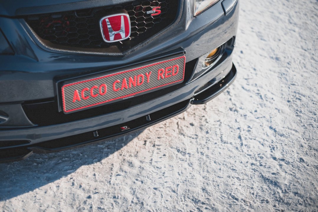 Maxton Design - FRONT SPLITTER V.3 HONDA ACCORD MK7 TYPE-S (2002-2007)