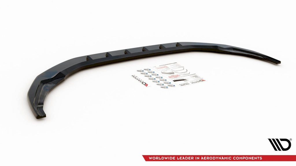 Maxton Design - FRONT SPLITTER V.1 AUDI S3 / A3 S-LINE 8Y (2020-2024)