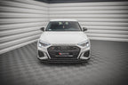 Maxton Design - FRONT SPLITTER V.1 AUDI S3 / A3 S-LINE 8Y (2020-2024)
