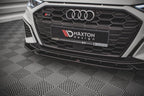 Maxton Design - FRONT SPLITTER V.3 AUDI S3 / A3 S-LINE 8Y (2020-2024)
