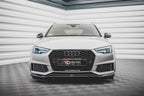 Maxton Design - FRONT SPLITTER V.4 AUDI S4 / A4 S-LINE B9 (2015-2019)