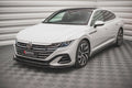 Maxton Design - Front Splitter V.1 Volkswagen Arteon R-Line Sedan / Shooting Brake Mk1 Facelift
